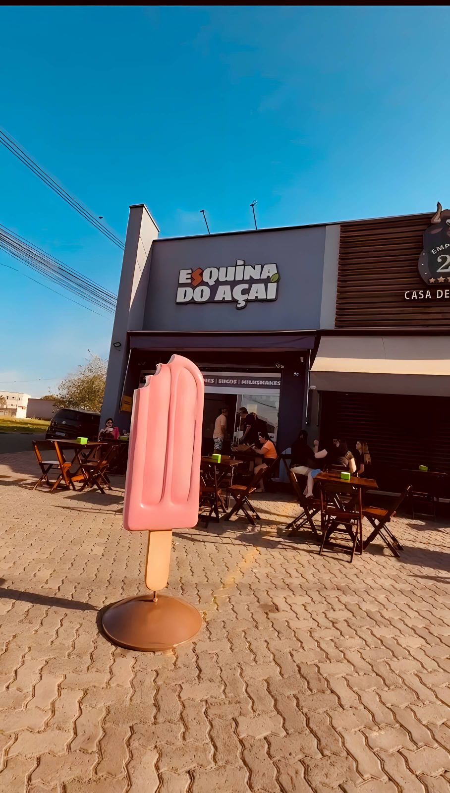 Fachada Esquina do Açaí Piracicaba